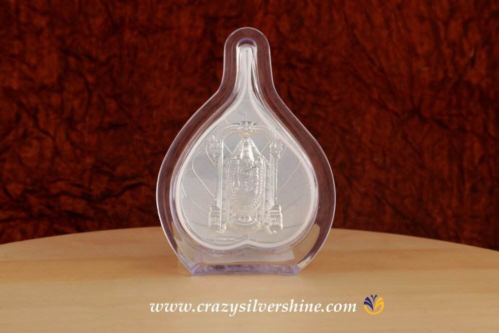Silver Plated Balaji Frame -10 pc set